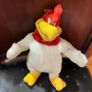 Vintage 1995 Looney Tunes Ace Novelty Foghorn Leghorn Plush NWT